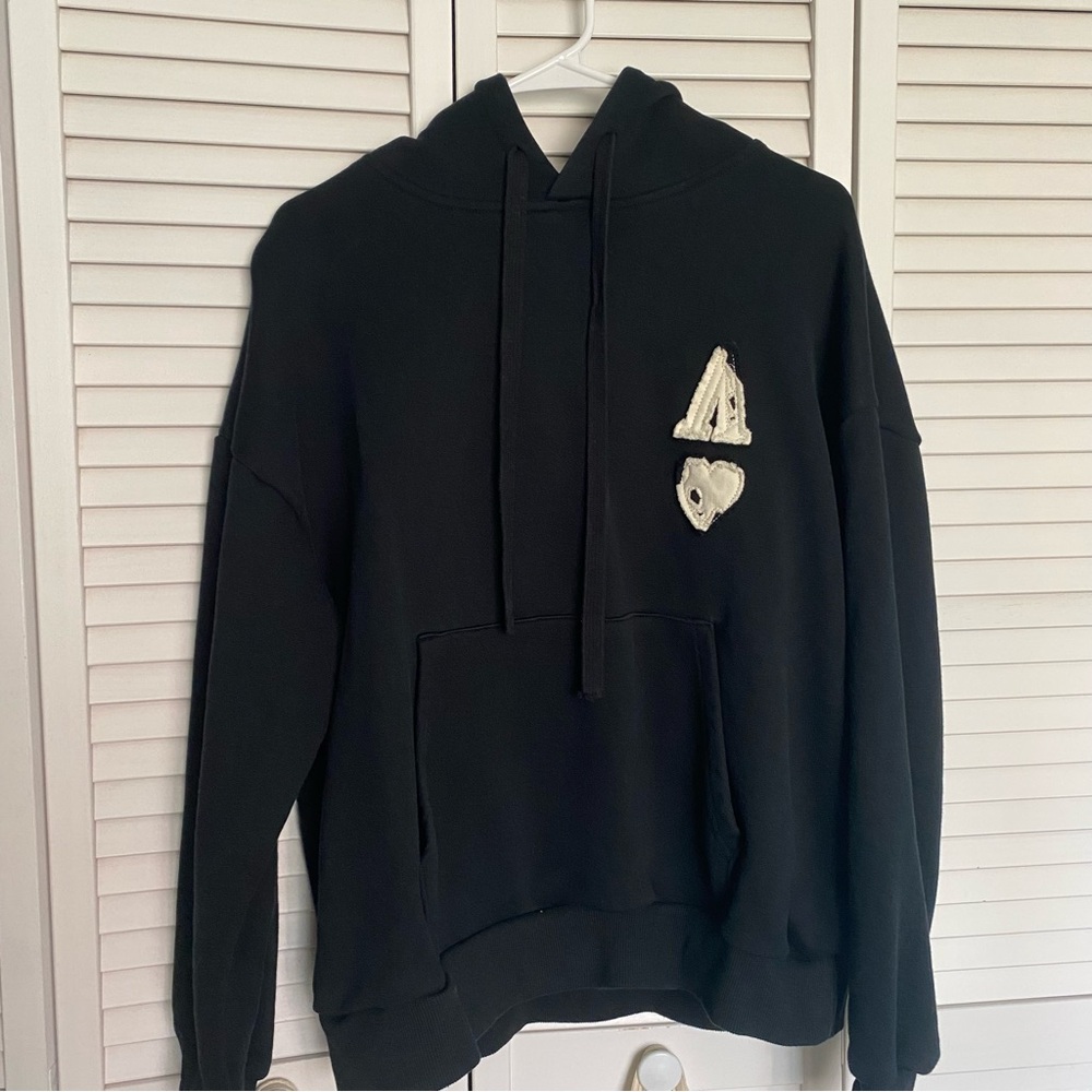 Black hoodie